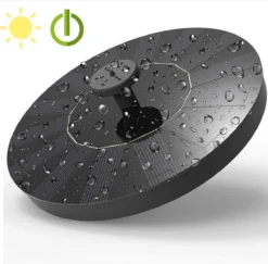 Solar Fontein Pomp - Zonne-energie - Tuin - Zwembad - Vijverdecoratie - Milieuvriendelijke Fontein - Vogelbad - 160mm