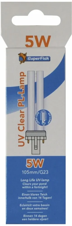 Superfish Uv Pl Lamp - Verlichten - 5 Watt