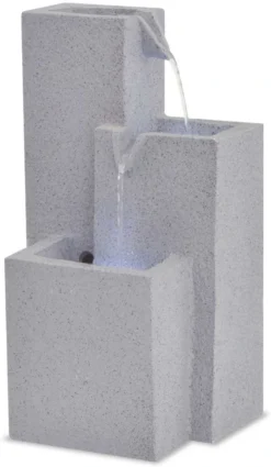 VidaXL Binnenfontein Met LED-verlichting Polyresin