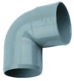 PVC Bocht 88° Mof X Spie 125mm Wavin