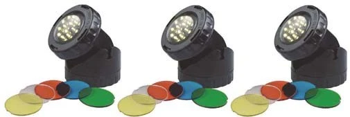 Aquaforte Vijver En Tuin LED Lamp 3x 1,6 Watt 1 Aquaforte Vijver En Tuin LED Lamp 3x 1,6 Watt